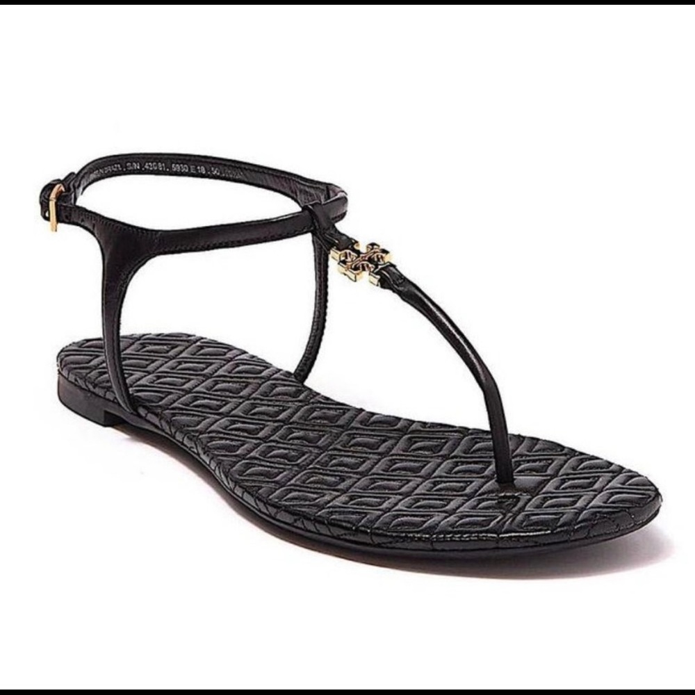 Tori Burch Marion t-strap sandals 10